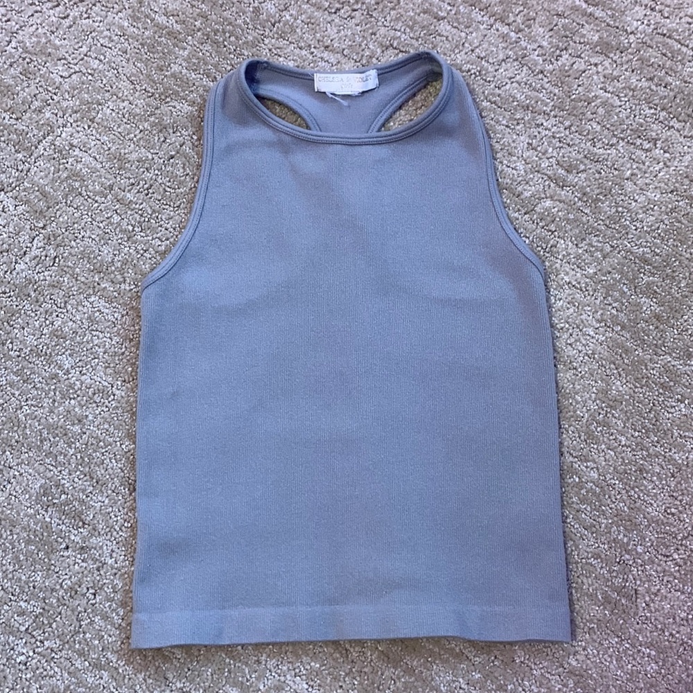 Chelsea & Violet, gray tank top